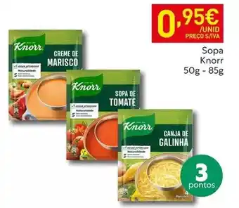 Recheio Knorr - sopa promoção