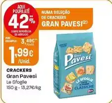 Intermarché Gran pavesi - crackers promoção