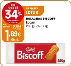 Intermarché Lotus - bolachas biscoff promoção