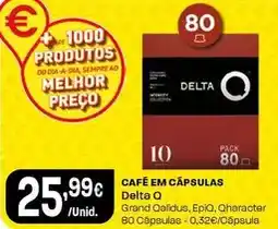 Intermarché Delta q - café em cápsulas promoção