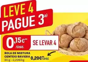 Intermarché Bola de mistura centeio baviera promoção