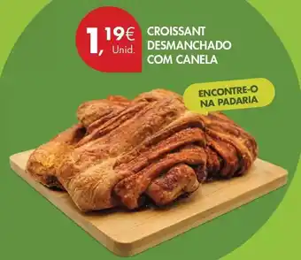 Pingo Doce com - croissant desmanchado com canela promoção