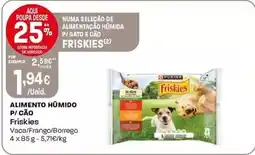 Intermarché Friskies - alimento húmido p/cáo promoção