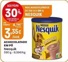 Intermarché Nesquik - achocolatado em pó promoção