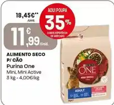 Intermarché Purinaone - alimento seco p/cao promoção