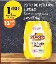 Pingo Doce Elpozo - pechuga de pavo promoção