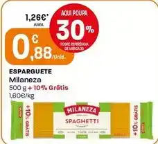 Intermarché Milaneza - esparguete promoção