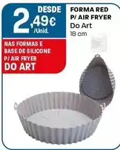 Intermarché Do art - forma red p/air fryer promoção