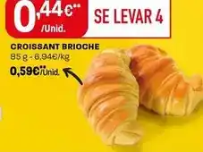 Intermarché Croissant brioche promoção