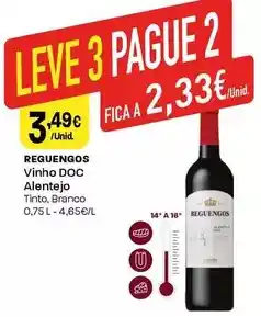 Intermarché Reguengos - vinho doc alentejo promoção