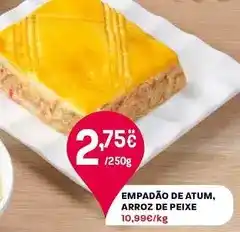 Intermarché Empadão de atum, arroz de peixe promoção