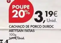 Pingo Doce Cachaco de porco duroc promoção