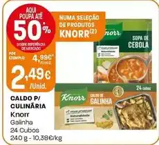 Intermarché Knorr - caldo p/culinaria promoção