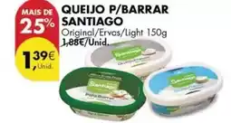 Pingo Doce Santiago - queijo p/ barrar promoção