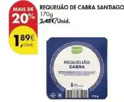 Pingo Doce Santiago - requeijão de cabra promoção