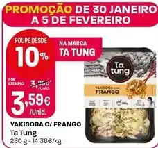 Intermarché Ta tung - yakisoba c/frango promoção