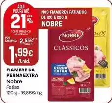 Intermarché Nobre - fiambre da perna extra promoção