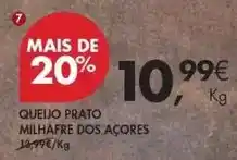 Pingo Doce Milhafre - queijo prato milhafre dos acores promoção