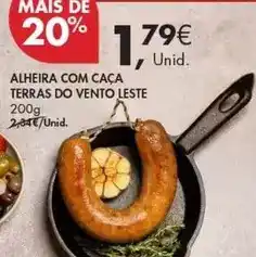 Pingo Doce com - alheira com caça terras do vento promoção