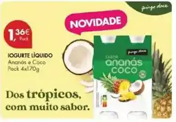 Pingo Doce Pingo doce - iogurte líquido promoção