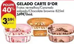 Pingo Doce Carte d'or - gelado carte promoção