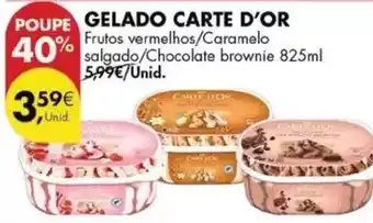 Pingo Doce Carte d'or - gelado carte promoção