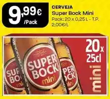 Intermarché Super bock mini - cerveja promoção