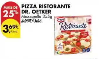 Pingo Doce Dr. oetker - pizza ristorante promoção