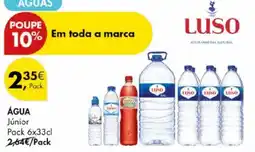 Pingo Doce Água júnior promoção