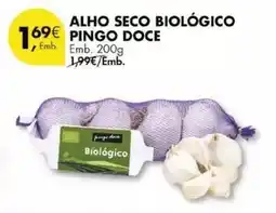 Pingo Doce Pingo doce - alho seco biológico promoção