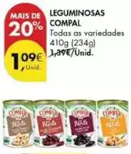 Pingo Doce Compal - leguminosas promoção