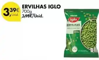 Pingo Doce Iglo - ervilhas promoção