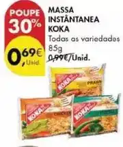 Pingo Doce As - massa instantanea promoção