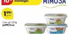 Pingo Doce Mimosa - manteigas promoção