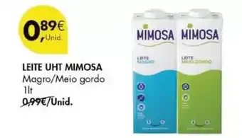 Pingo Doce Mimosa - leite uht promoção