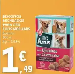 E.Leclerc Tous - biscoitos recheados para cao promoção