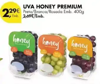 Pingo Doce Premium - uva honey promoção