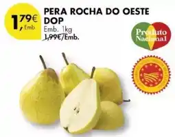 Pingo Doce Nacional - pera rocha do oeste dop promoção