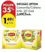 Pingo Doce Lipton - infusão promoção