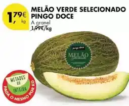 Pingo Doce Pingo doce - melão verde selecionado promoção