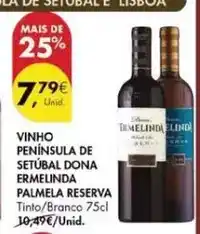 Pingo Doce Ermelinda - vinho peninsula de setubal dona promoção