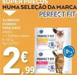 E.Leclerc Perfect fit - alimento humido para gato promoção