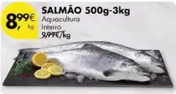 Pingo Doce Aquacultura - salmão 500g-3kg promoção