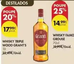 Pingo Doce Grant's - whisky promoção