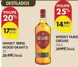 Pingo Doce Grant's - whisky promoção