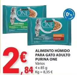 E.Leclerc Purinaone - alimento humido para gato adulto promoção