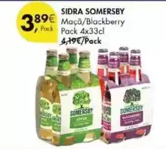 Pingo Doce Somersby - sidra promoção