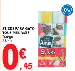 E.Leclerc Tous - stiks para gato promoção