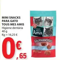 E.Leclerc Mini - snacks para gato promoção