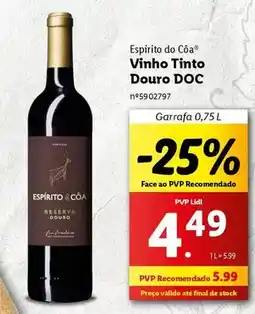 Lidl Lidl - vinho tinto douro doc promoção